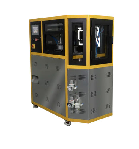 Automatic thermoformer - VEDIA SOLUTIONS, Unit of Laxmi Dental Export Pvt Ltd - pressure / dental / floor-standing