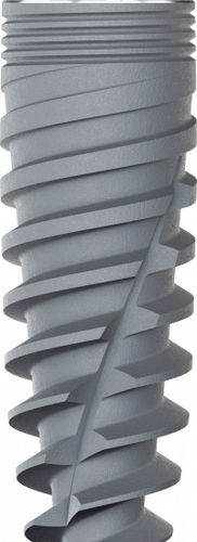 Cylindrical dental implant - SMART® - NOTCH Implant - titanium / tapered / straight