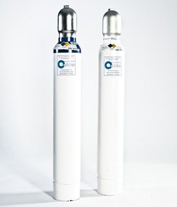 Oxygen medical gas cylinder - 17001-10 - Baldus Sedation & Co. - N2O / white