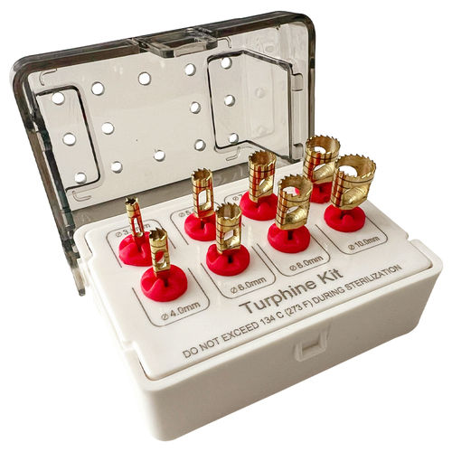 Dental surgery trephine - OR-4001G - Sheroski Sverige - for dental implantology / titanium / cylindrical