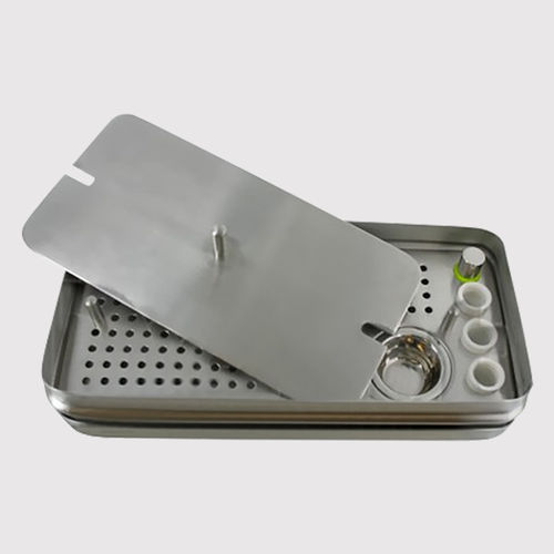 Dental instrument box - PRF  - Sheroski Sverige - stainless steel