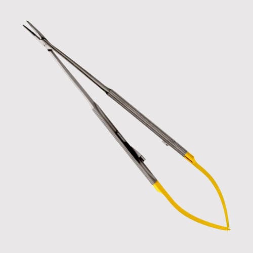 Dental surgery needle holder - OR-8205 - Sheroski Sverige - Castroviejo / tungsten carbide / stainless steel