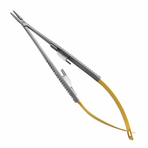 Dental surgery needle holder - OR-820 series - Sheroski Sverige - Castroviejo / tungsten carbide / stainless steel