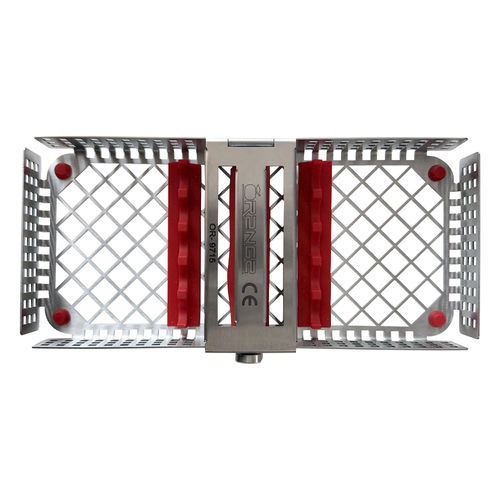 Dental instrument sterilization cassette - OR-9715 - Sheroski Sverige - perforated / stainless steel / autoclavable