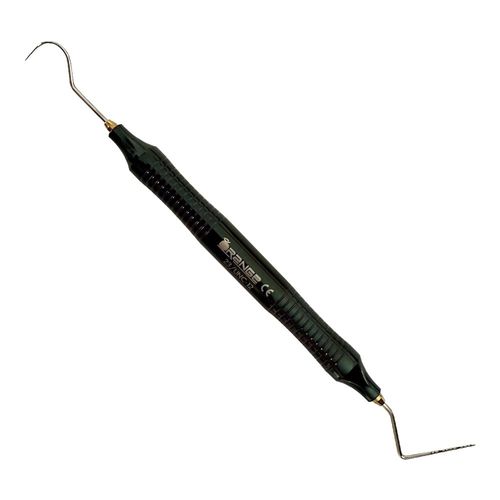 Diagnostic dental explorer - Expros 23/UNC12 - Sheroski Sverige - double-ended / with color markings / stainless steel