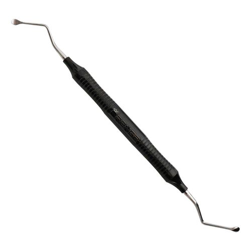 Surgical curette - 87 - Sheroski Sverige - bone / Lucas / autoclavable
