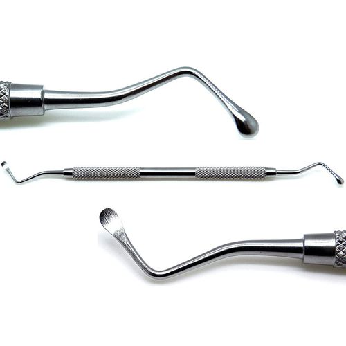 Endodontic dental scaler - Orvosi instruments - for dental restorations / for dental surgery / double-ended