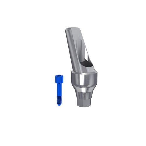 Cylindro-conical implant abutment - inHEX - MOZO-GRAU S.A. - titanium / hexagonal / internal