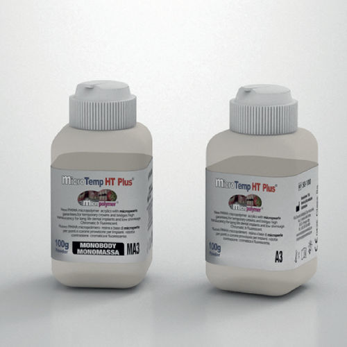 Dental crown material - micro Temp HT-Plus ®  - megadental italia - for dental bridges / for implant abutments / liquid