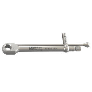 Torque dental implant wrench - SRS - Medigma Biomedical GmbH - ratchet / for dental implants / cordless