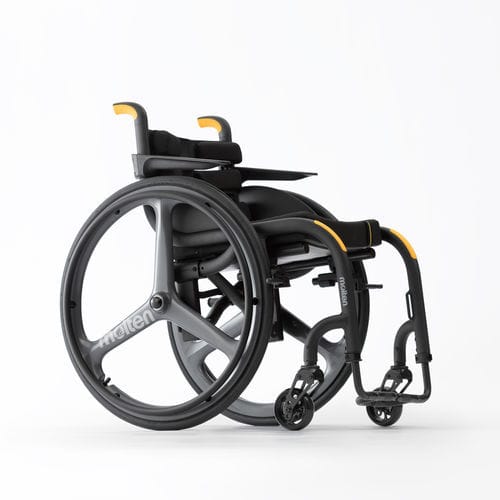 Manual wheelchair - Wheeliy Power Drive - Quantum - outdoor / indoor / folding