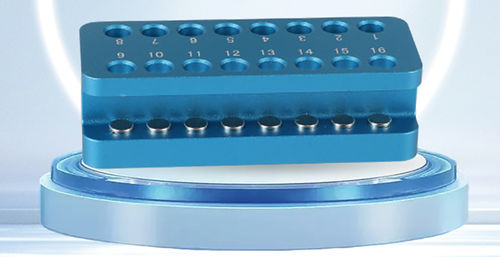 Magnetic separation laboratory rack - DM0216 - caborn link  intelligence company - for microcentrifuge tubes