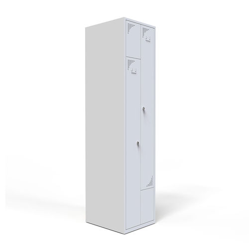 Storage locker - PALOMA - hospital / with door / white