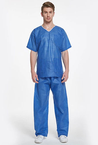 Unisex scrub uniform - S3061 - Xiantao S&J Protective Products - L / M / S