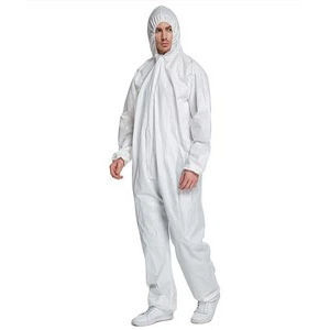 Unisex protective coveralls - Aami Level 1 - Xiantao S&J Protective Products - disposable / breathable / non-woven