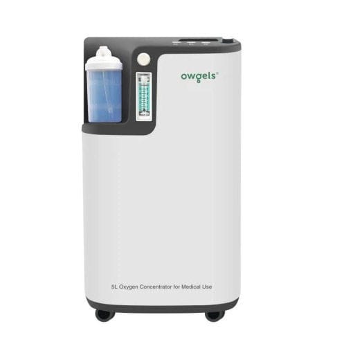 Medical oxygen concentrator - XHE-9EF 5L - Xiantao S&J Protective Products - on casters / continuous flow