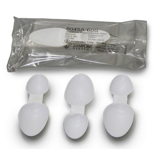 Double laboratory spoon - 8642A series - SAMPLING SYSTEMS - disposable