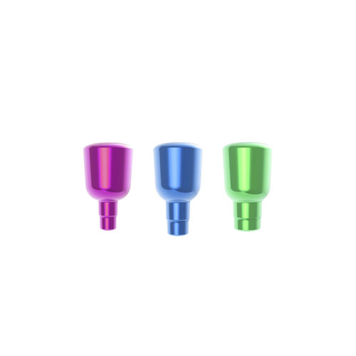 Titanium healing cap - BT 230-450 - Shorter Implant - for implant abutments