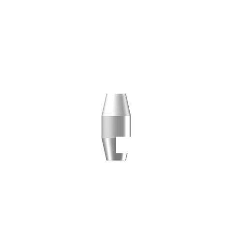 Stainless steel dental implant analog - 80-06-02 - Shorter Implant - short