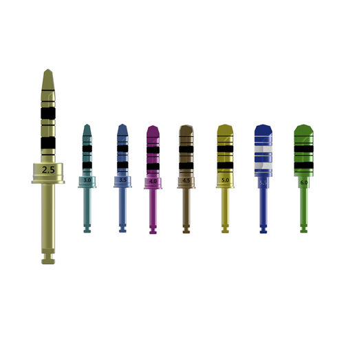 Dental implantology burr - SHR-01-025 - Shorter Implant