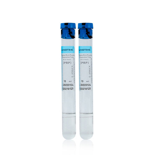 Platelet rich plasma collection tube - LT-PRP-10ml - Zhuhai Longtime Biological Technology Co., Ltd. - cylindrical / plasma / whole blood