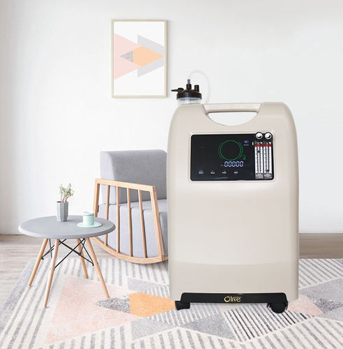 Medical oxygen concentrator - OLV-10S - Olive - home care / on casters / portable