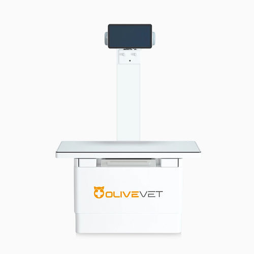 Digital veterinary X-ray system - VET-DR32 - Olive - with table