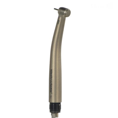 Dental turbine - X4s - Foshan Snyder Medical Equipment Co.,Ltd. - air / push-button / titanium