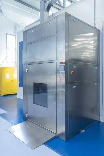 Cleanroom pass-through - PASSA CARRELLI - Phamm Engineering