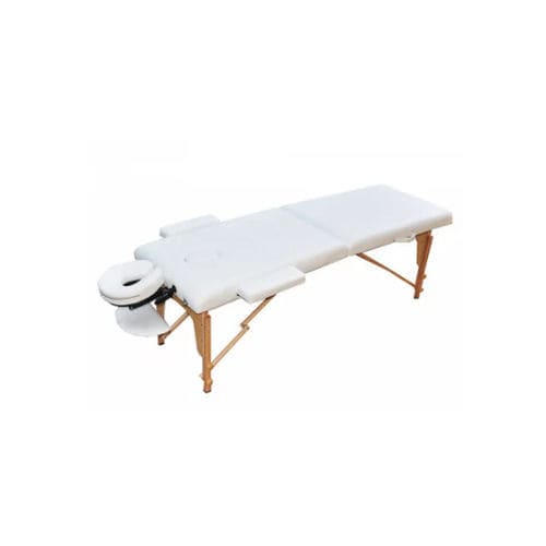 Mechanical massage table - ZET-1042 S - Zenet - portable / with headrest / with armrests