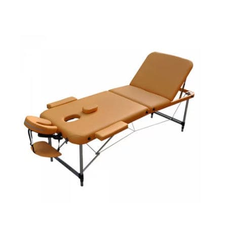 Mechanical massage table - ZET-1049 L - Zenet - portable / with headrest / with armrests