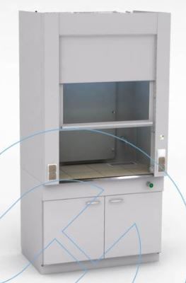 Laboratory fume hood - 02-12.522 - Labexpert - vented / polypropylene
