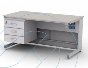 Laboratory table - 41-14.121 - Labexpert - rectangular