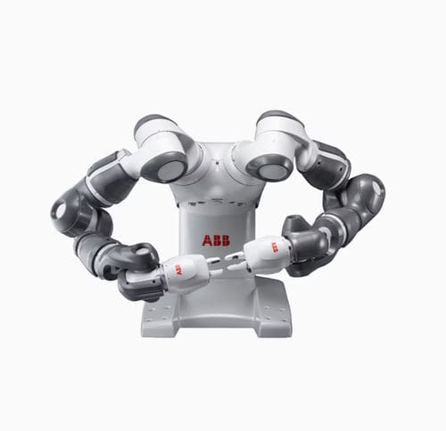 Pick-and-place robotic arm - YuMi® - ABB Robotics - collaborative