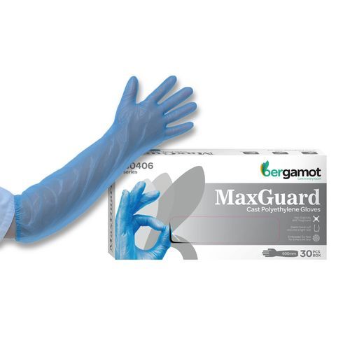 Polyethylene gloves - B0406 - Bergamot - latex-free / hygiene / powder-free