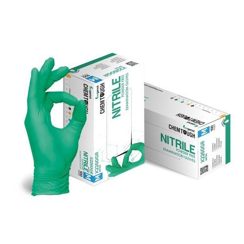 Nitrile gloves - X2260GR - Bergamot - latex-free / laboratory / examination