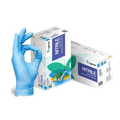 Nitrile gloves - X2230 - Bergamot - latex-free / examination / powder-free