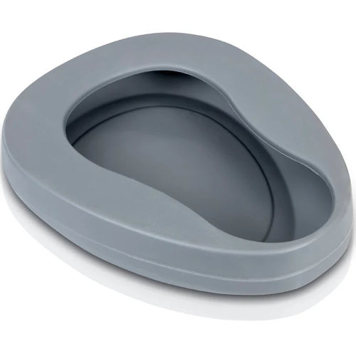 Plastic bedpan - LVA3025LGRY - Vive Health - for humans