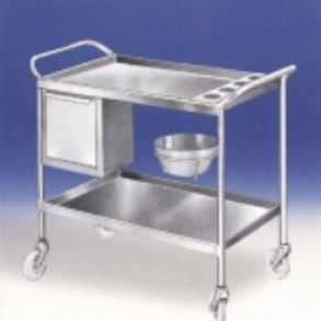 Medical trolley - CF/4315 - VINCAL - medication / stainless steel / mobile