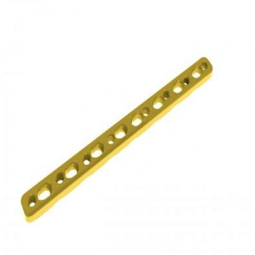 Small bone fragment compression plate - 5710-101-00 series - Ortobio - large bone fragment / locking / titanium