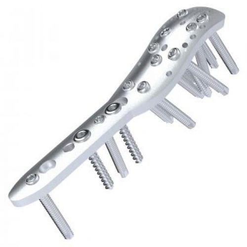Humerus compression plate - 5711-004 series - Ortobio - proximal / locking / stainless steel