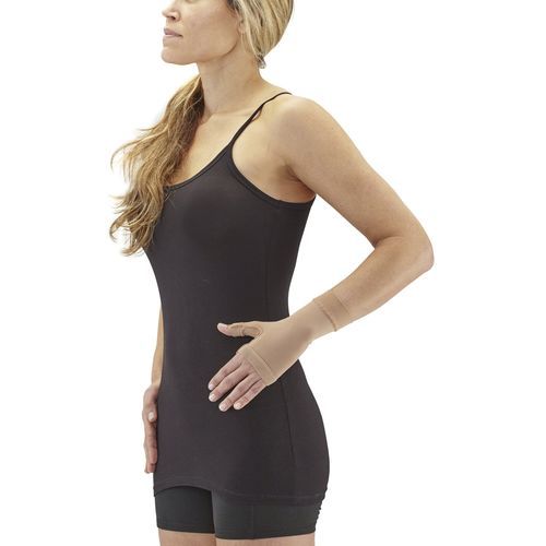 Lymphedema support compression glove - AW 705 - Ames Walker - unisex / beige