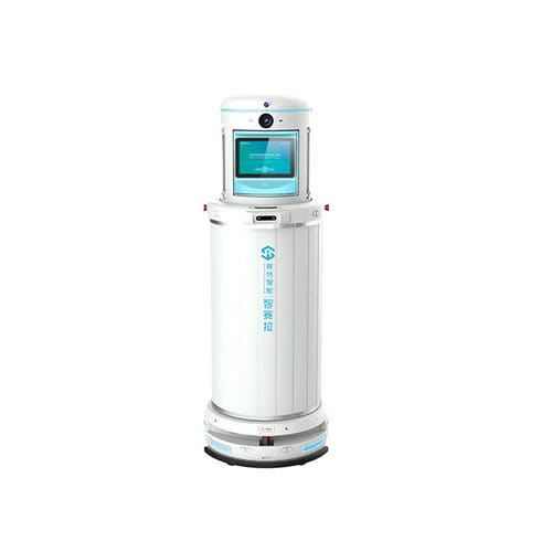Environmental disinfection robot - SMART SALA-K1 - Saite Intelligence (SAITE) - hydrogen peroxyde / infrared / UV