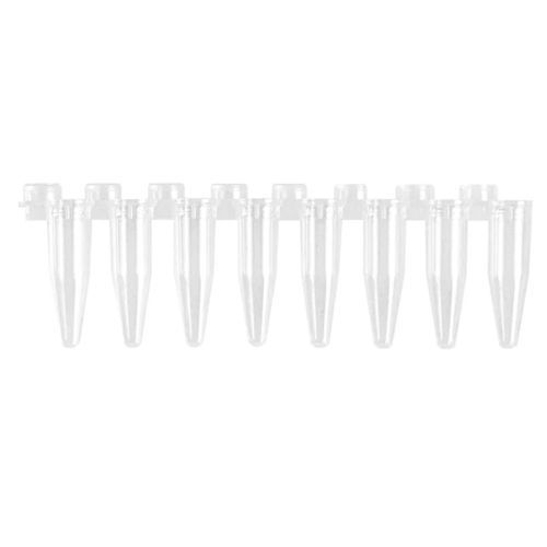 PCR microtube - PCR8WC-02N - Shaoxing GenFollower Biotech CO., LTD. - laboratory / for qPCR / polypropylene