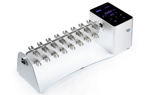 Rotary laboratory mixer - MM-V5016 - Shaoxing GenFollower Biotech CO., LTD. - digital / benchtop / vertical