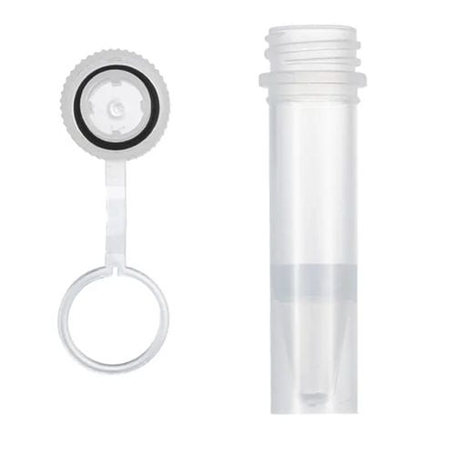 Laboratory test tube - WG60912-T - Shaoxing GenFollower Biotech CO., LTD. - polypropylene / sterile / with screw cap