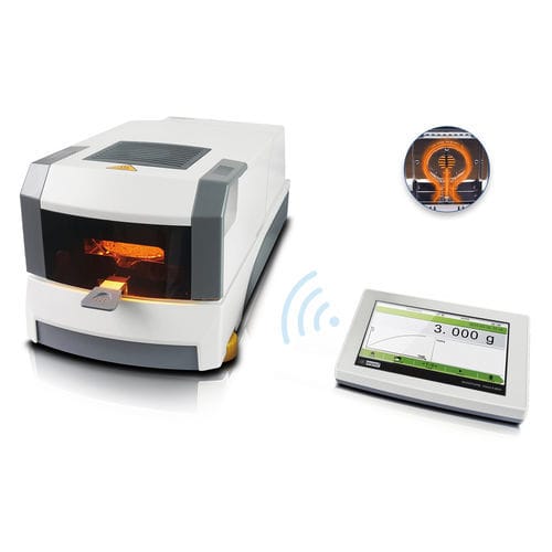 Electronic moisture analyzer - XY-MS series - Changzhou Xingyun Eletronic Equipment Co., Ltd - for laboratory / benchtop / with touch screen