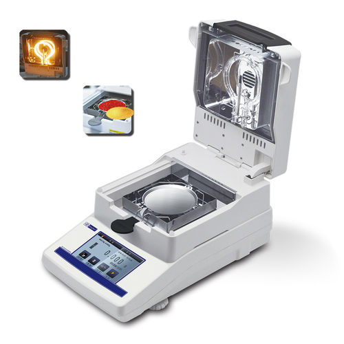 Electronic moisture analyzer - XY-MW-T series - Changzhou Xingyun Eletronic Equipment Co., Ltd - for laboratory / benchtop / with touch screen
