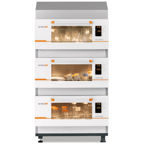 Benchtop laboratory incubator - Multitron - Infors AG - 3 doors / cooling / with humidifier