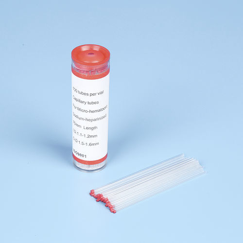 Capillary collection tube - HDAC009 - Jiangsu Huida Medical Instruments - laboratory / cylindrical / glass